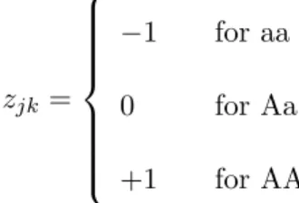 Table 3.3 Comparison of the predictability for the IMF2 population under six methods. All predictabilities were calculated by squared correlation between predicted response variable and observed response variable