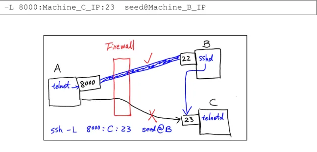Figure 1: SSH Tunnel Example