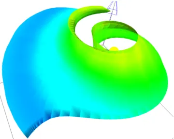 Figure 5: An example from Guideline 3.5 Run Simple Error Checks: A shad- shad-ing bug appears around the edges of this surface