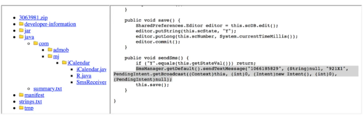 Figure 10: Application Verification report: preamble.