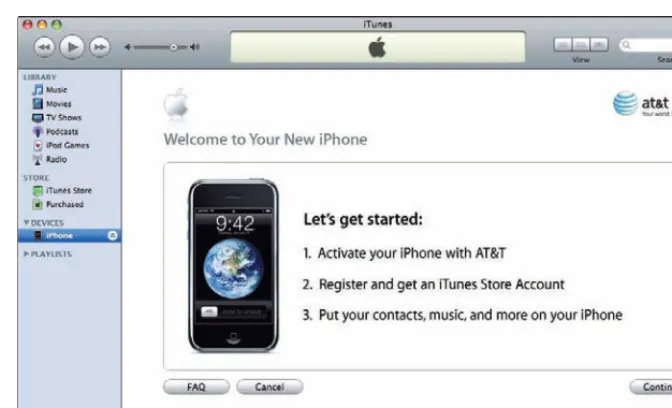 Figure 2-2: Requesting or renewing your AT&T credentials.