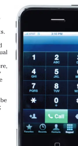 Figure 4-3: A virtually familiar way to dial.