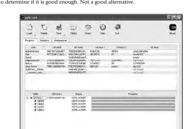 Figure 1-1 Password cracking software
