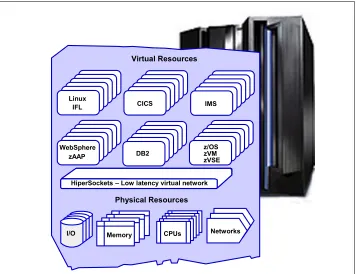 Figure 3-2   Mainframe virtualization capabilities