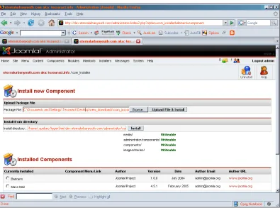 Figure 8.1 Installing a new component