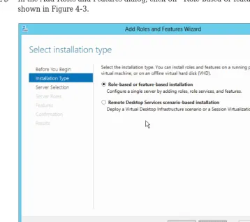  FIGURE 4-33. If more than one server is shown, select the correct server. The local server is selected by default