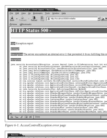 Figure 6-2. WriteFileServlet success