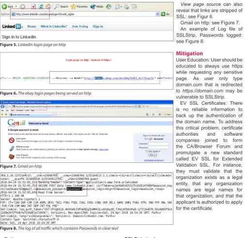 Figure 8. The log of all traffic which contains Passwords in clear text