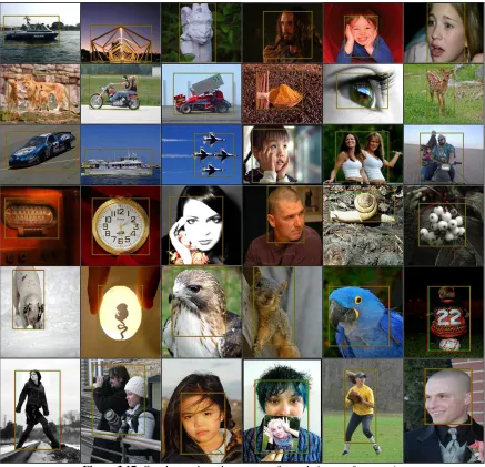 Figure 3.17: Our detected results on a set of sample images from set A. 