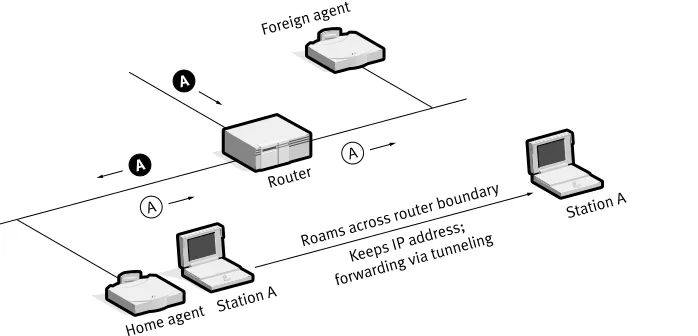 Figure 6. Mobile IP