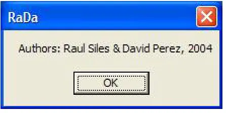 Figure 4: - - a u t h o r s argument running in VMware.