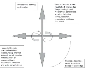 Figure 13.4 A situative metaphor for teacher learning (Boyd and Bloxham 2013)