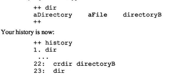 Table 2-2 shows the commands for deleting characters, words, and the entire command line