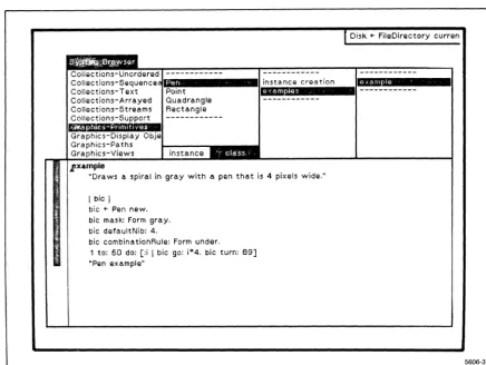 Figure 3. System Browser Window. 