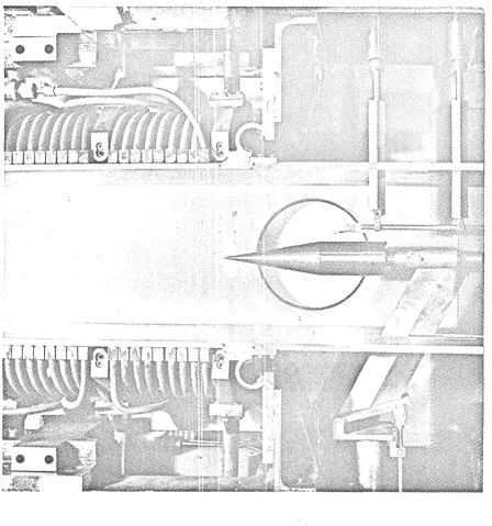 Figure 1. Model Installation in Leg2-GALCIT Hypersonic Wind Tunnel 
