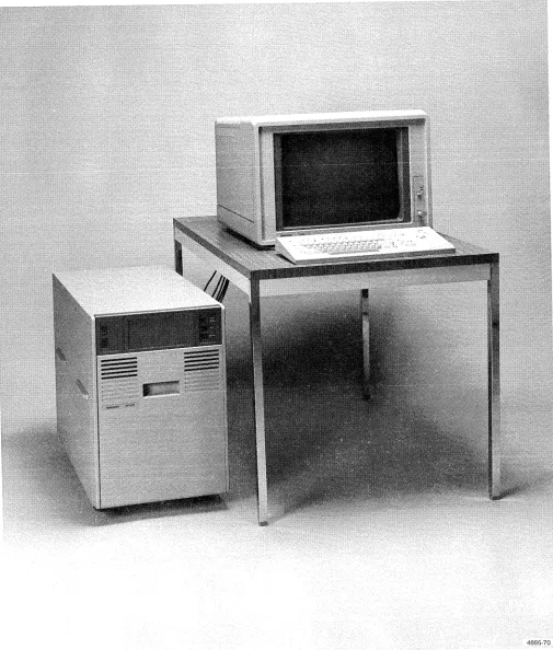 Figure 1-2. The M4115B Computer Display Terminal. 