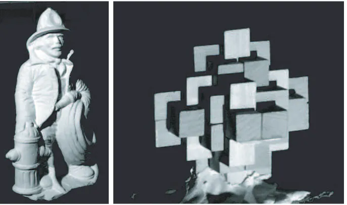 Figure 1.2: Objects concavities may be revealed by the presence of shadows that the object casts upon itself.