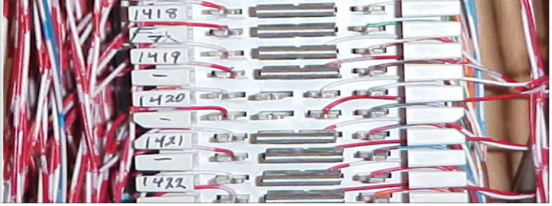 Figure 17: Punch Down Existing Telephone Block