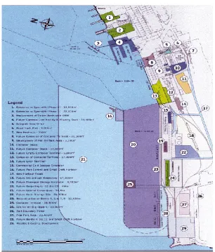 Figure 6: Map of the Port of Walvis Bay 