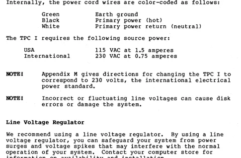 Figure 2-2 illustrates the positions set by TeleVideo (default settings). 