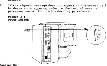 Figure 3-1 Power Switch 