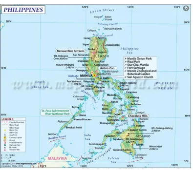 Figure 4: Map of Philippines 