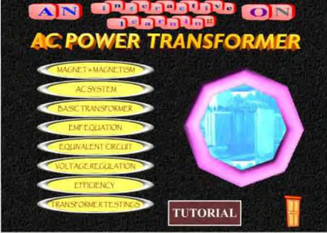 Figure 2.3.4: The Main Page 
