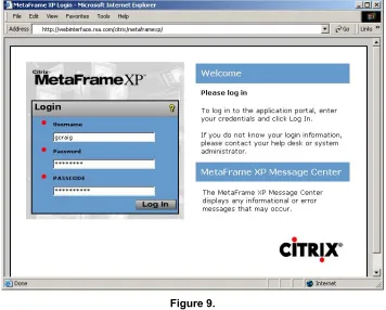 Figure 9. Figure 10. below displays the message received by a user who’s Token is in New PIN mode