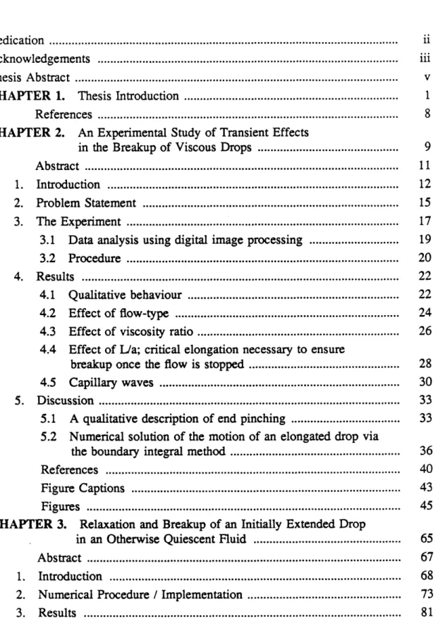 Table of  Contents 