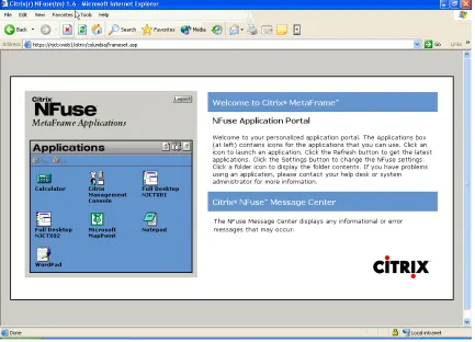 Figure 10. Web enabled applications 
