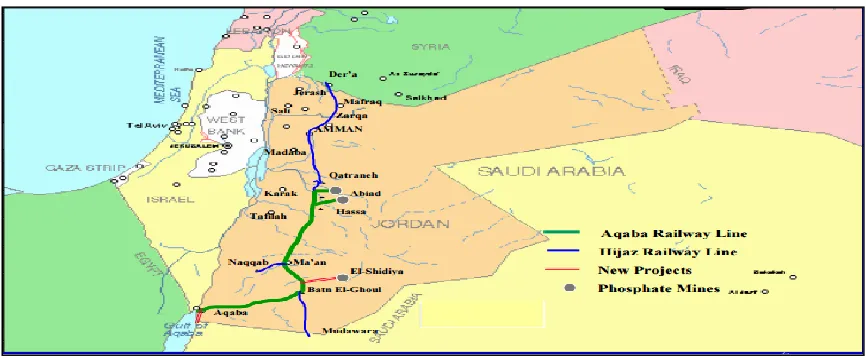 Figure 4: Railways MapSource: (MoT, 2014b) 