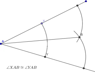 Figure 2.2: Construction of an Angle Bisector