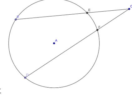 Figure 4.1: Construction with a Marked Ruler