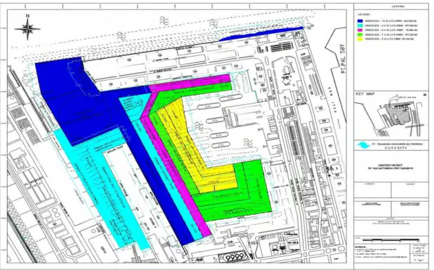 Figure 5. Dredging project area