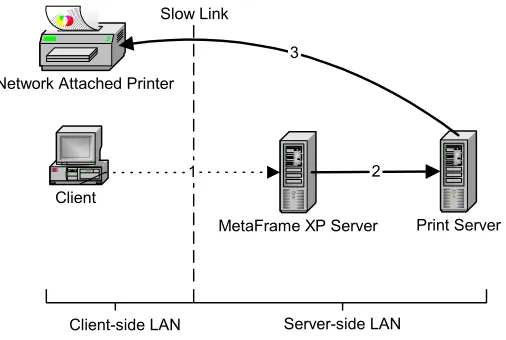Figure 3.1 – Local (LAN) Printing 