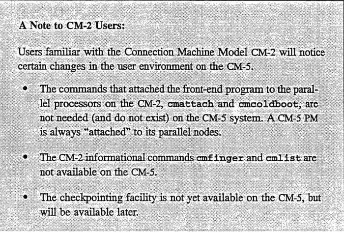 Figure 1, for example, could be reconfigured as a single partition, with Venuscontrolling all the parallel nodes and Mars either inactive or acting as a stand-alone compile server