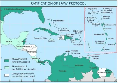 Figure 2 SPAW Protocol Ratification Status 2012 