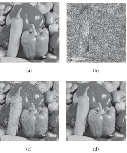 Figure 4: The image Peppers recovered by the ﬁrst known-plaintext attack. (a) Peppers