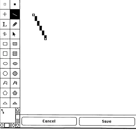Figure B-27-- Line in the Bit Editor