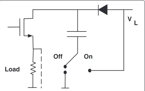 Figure 3 Class-G LD: Basic principle behind an internal chargepump.