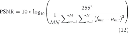 Figure 3 Denoising image used constant scale parameter for IRM and proposed method when λ is bigger.