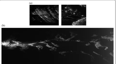 Figure 7 Imaging result of the experimental data processed by the proposed algorithm without geocoding.