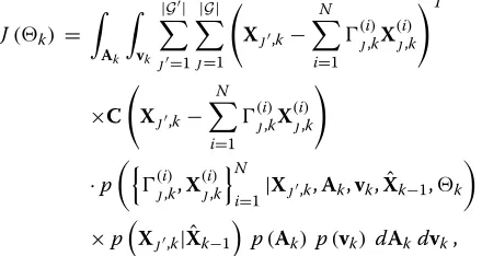 Figure 3. Subsequently, one possible outcome of the likeli-hood sampling process and particle weighting is N weight-�(i) X(i)�
