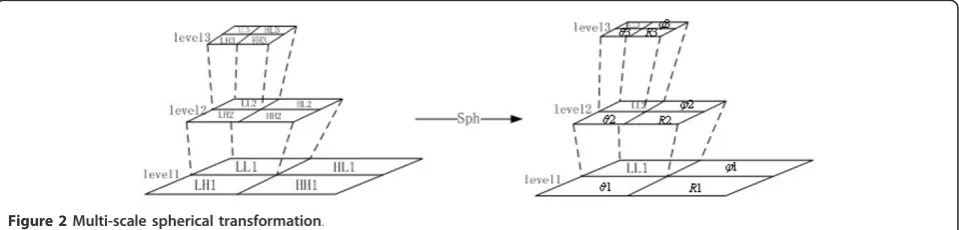 Figure 2 Multi-scale spherical transformation.