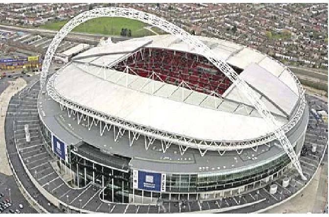 Figure 1 – The completed stadium 