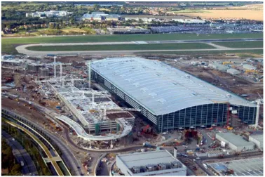 Figure 2 – T5 under construction, September 2005  