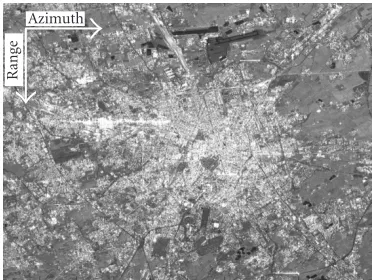 Figure 7: Distribution of the geometrical and temporal baseline ofthe interferometric dataset (SAR data: ESA-ERS