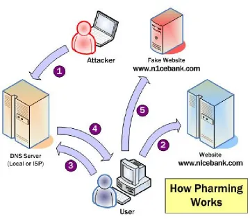 Figure 1 - How Pharming Works 