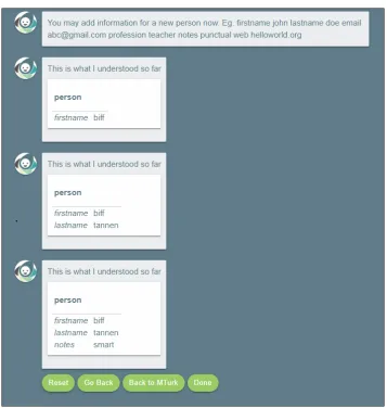 Figure 3.5: Chatbot’s response