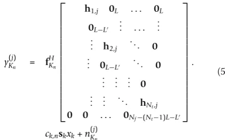 Figure 2 (T-F) Time-frequency mapping
